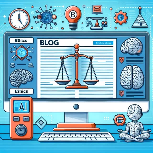Этические аспекты использования ИИ в блогингe