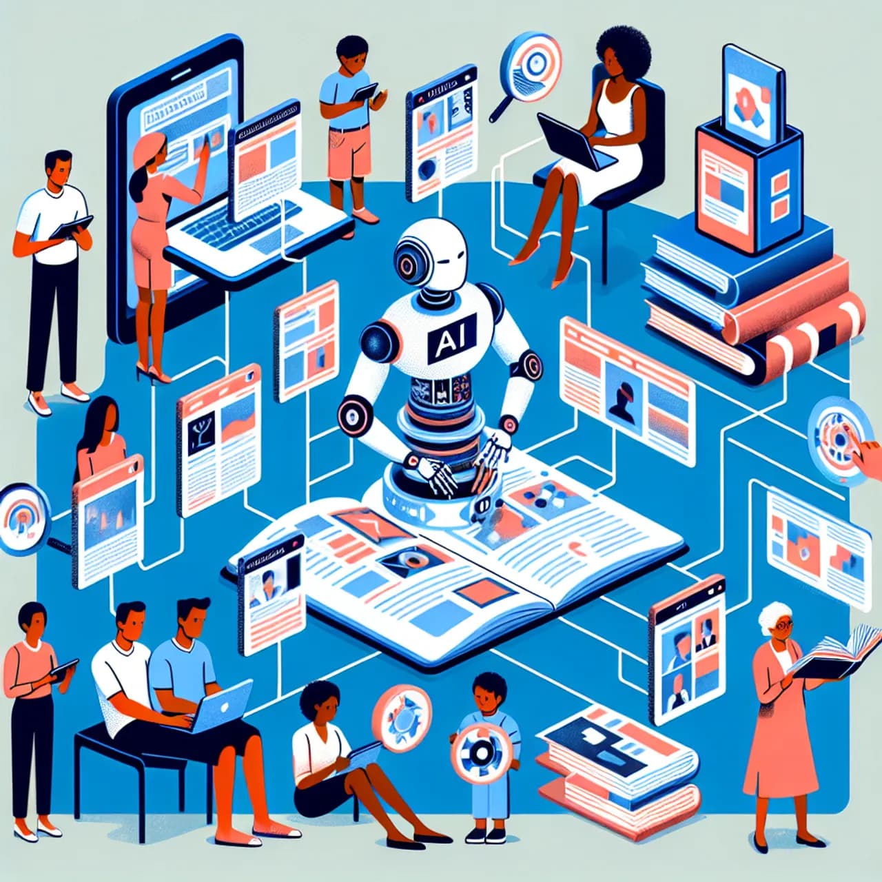 Персонализация контента: как ИИ создает уникальный опыт для читателей