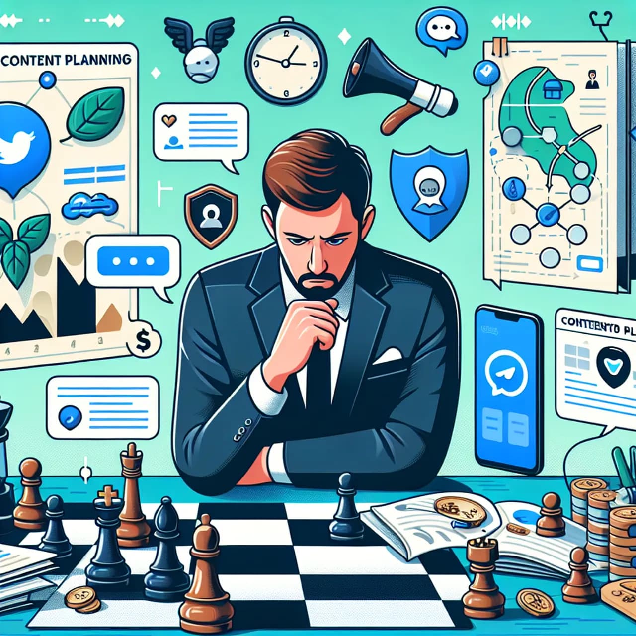 Секреты успешного контент-планирования для бизнеса в Telegram